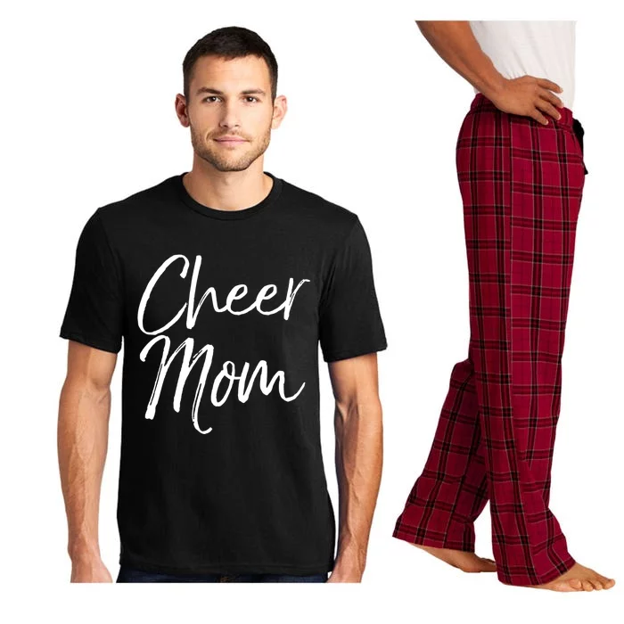 Cute Matching Family Cheerleader Mother Gift Cheer Mom Pajama Set