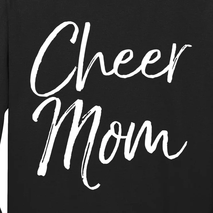 Cute Matching Family Cheerleader Mother Gift Cheer Mom Tall Long Sleeve T-Shirt