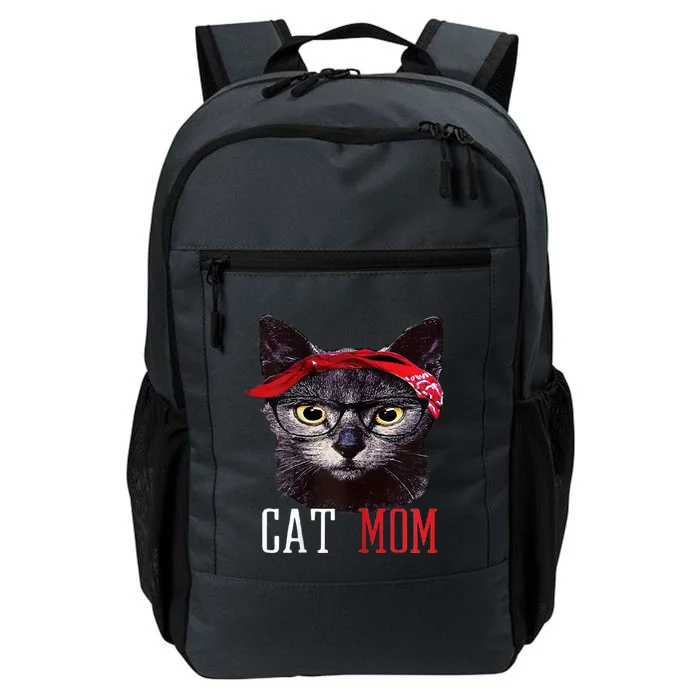 Cat Mom Funny And Cute Gift For Animal Lovers Daily Commute Backpack