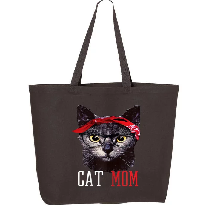 Cat Mom Funny And Cute Gift For Animal Lovers 25L Jumbo Tote