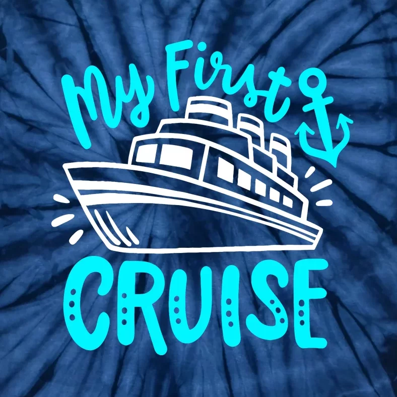 Cruise My First Cruise Tie-Dye T-Shirt