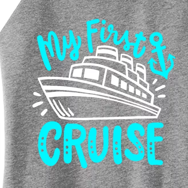 Cruise My First Cruise Women’s Perfect Tri Rocker Tank