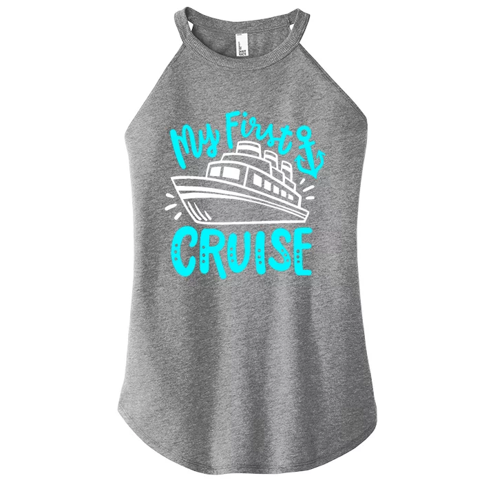 Cruise My First Cruise Women’s Perfect Tri Rocker Tank