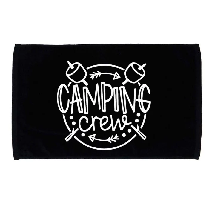 Camping Matching For Family Camper Group Camping Crew Microfiber Hand Towel