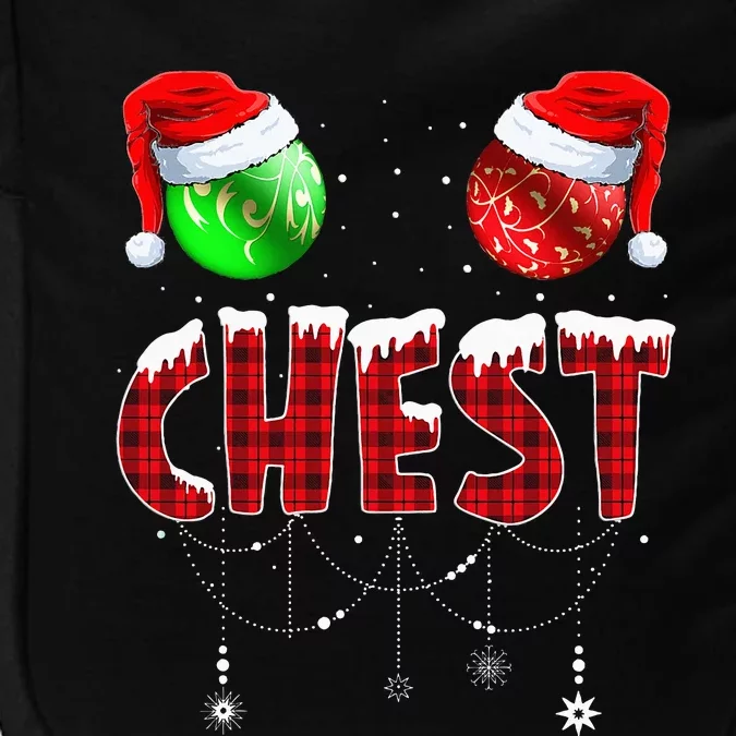 Chestnuts Matching Family Funny Chest Nuts Christmas Couples Impact Tech Backpack