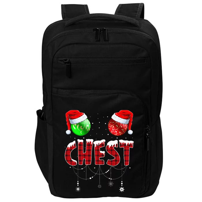 Chestnuts Matching Family Funny Chest Nuts Christmas Couples Impact Tech Backpack