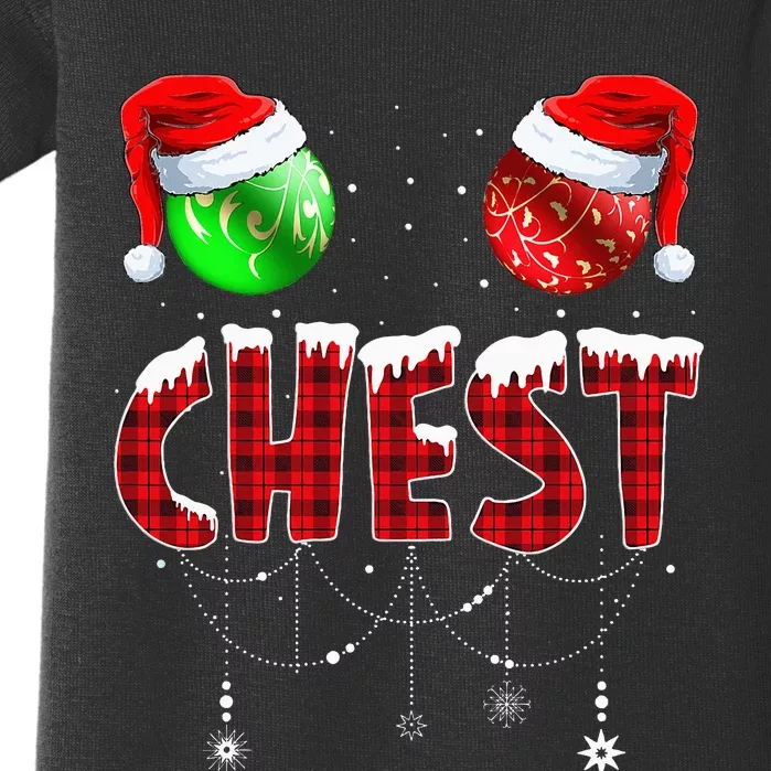 Chestnuts Matching Family Funny Chest Nuts Christmas Couples Baby Bodysuit