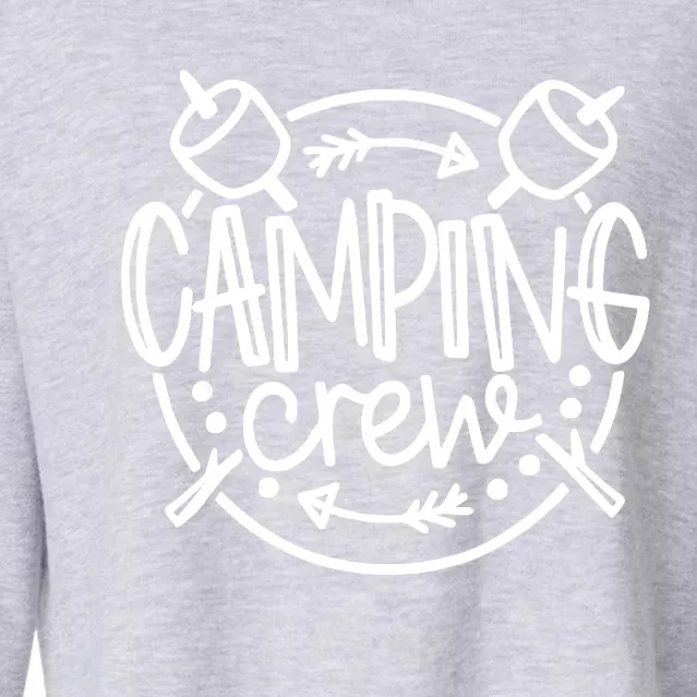 Camping Matching For Family Camper Group Camping Crew Cropped Pullover Crew