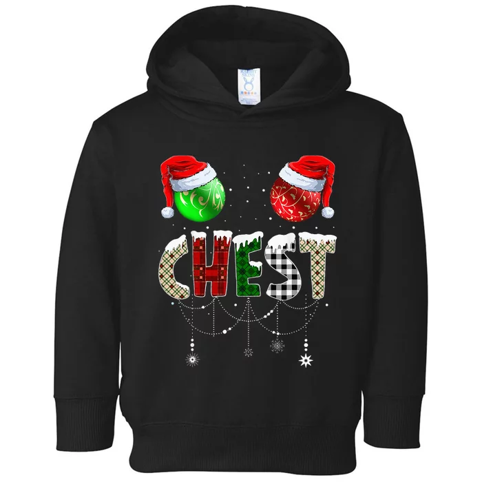 Chestnuts Matching Family Funny Chest Nuts Christmas Couples Toddler Hoodie