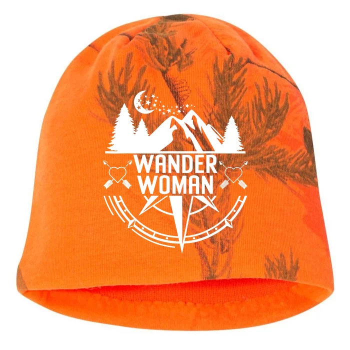 Compass Mountain For Wo,Wander Woman Hiking Kati - Camo Knit Beanie