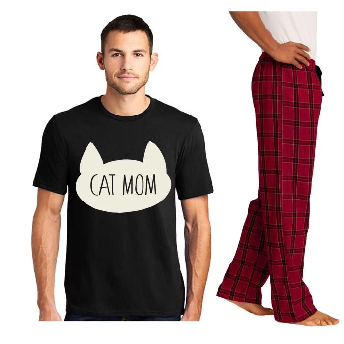 Cat Mom Funny Cat Mommy For Women For Mothers Day Pajama Set