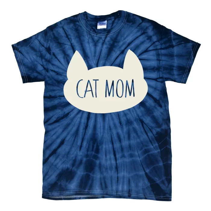 Cat Mom Funny Cat Mommy For Women For Mothers Day Tie-Dye T-Shirt