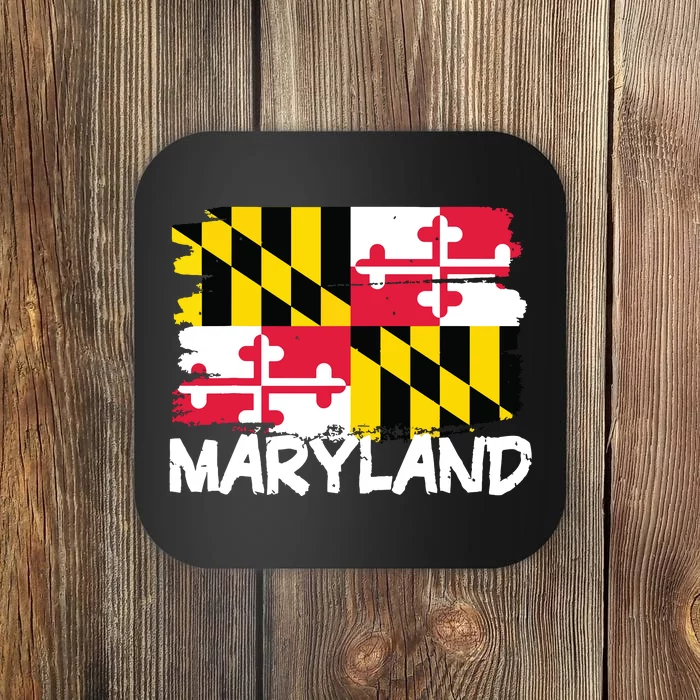 Cool Maryland Flag Coaster