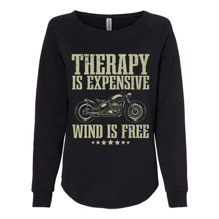 Cool Motorcycle For Women Motorcycle Lovers Bike Rider Womens California Wash Sweatshirt