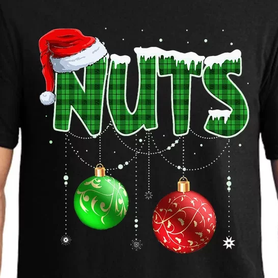 Chestnuts Matching Family Funny Chest Nuts Christmas Couples Pajama Set