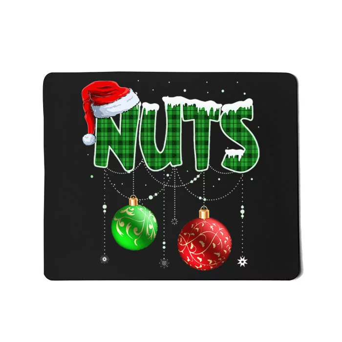 Chestnuts Matching Family Funny Chest Nuts Christmas Couples Mousepad