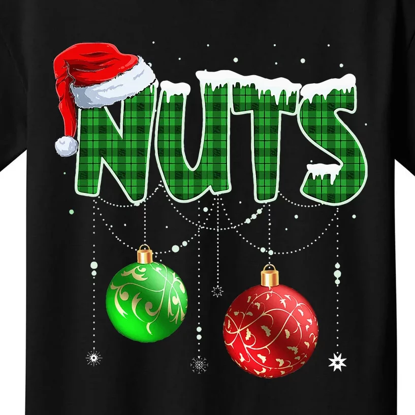 Chestnuts Matching Family Funny Chest Nuts Christmas Couples Kids T-Shirt