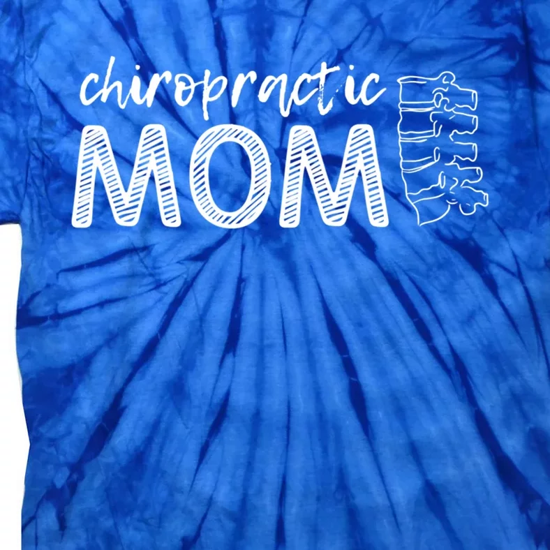 Chiropractic Mom Funny Chiropractor Mother's Day Chiro Humor Gift Tie-Dye T-Shirt