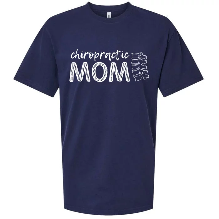 Chiropractic Mom Funny Chiropractor Mother's Day Chiro Humor Gift Sueded Cloud Jersey T-Shirt