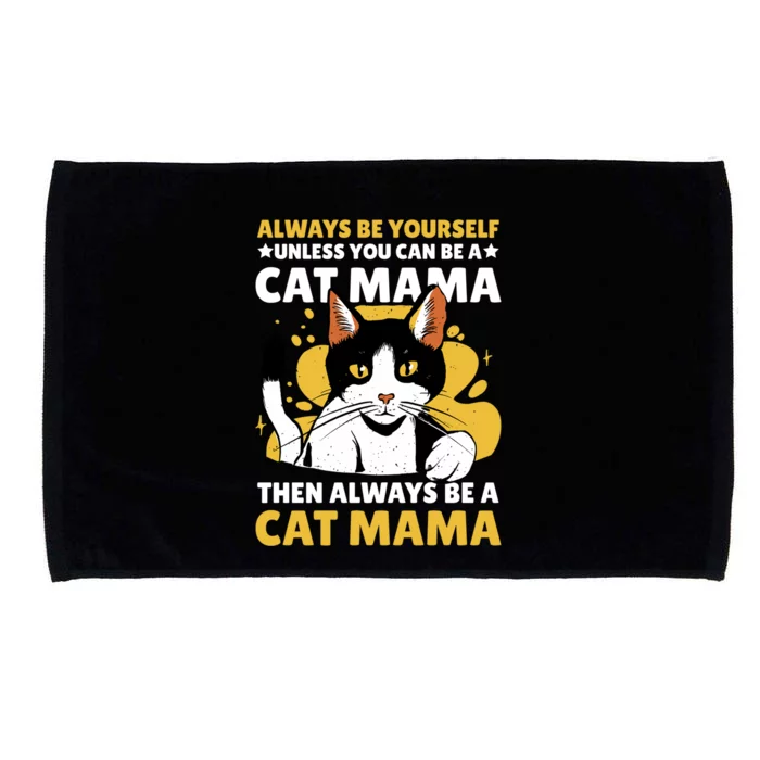 Cat Mama For Mothersday Ll Mother Gift Microfiber Hand Towel