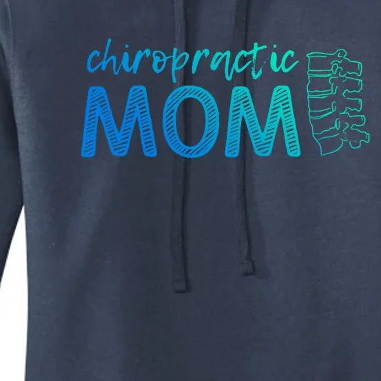 Chiropractic Mom Funny Chiropractor Mother's Day Chiro Humor Great Gift Women's Pullover Hoodie