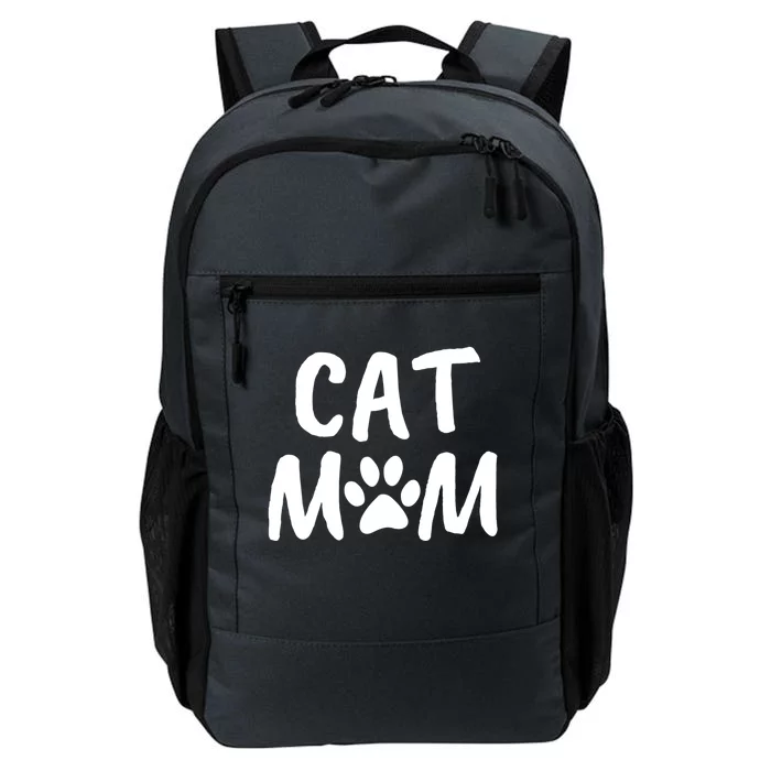 Cat Mom Gift And Cute Gift Kitty Paw Design Daily Commute Backpack