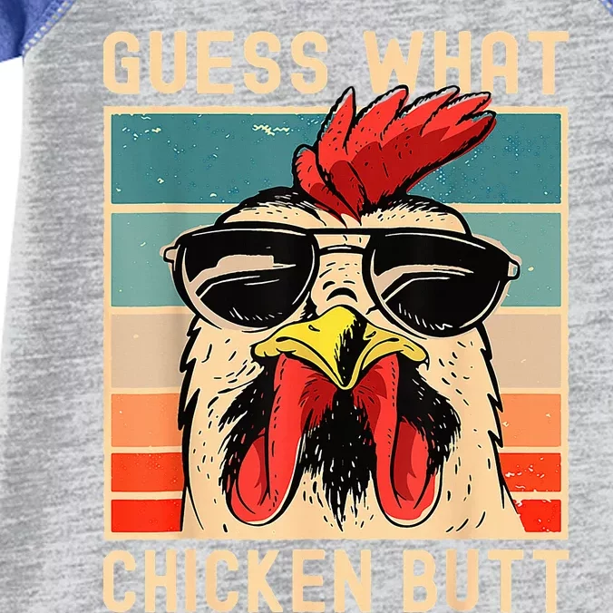 Chicken Meme Guess What Chicken Butt Infant Baby Jersey Bodysuit