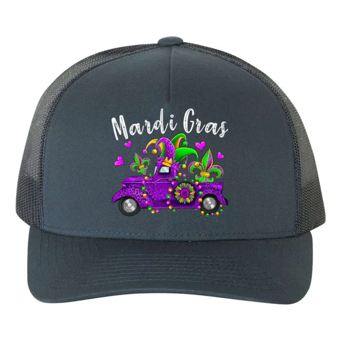 CooI Mardi Gras With Truck Mardi Gras Costume Yupoong Adult 5-Panel Trucker Hat