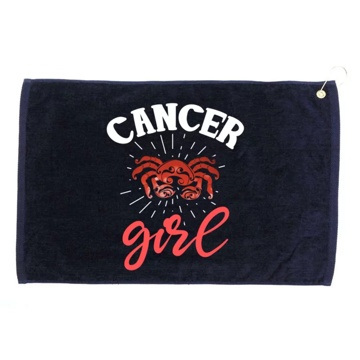 Cancer Meaningful Gift Astrology Horoscope Cancer Zodiac Sign Cool Gift Grommeted Golf Towel