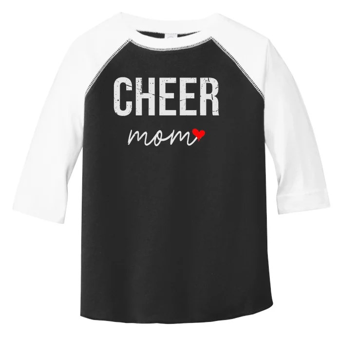 Cheer Mom Gift Idea Cheer Mom Toddler Fine Jersey T-Shirt