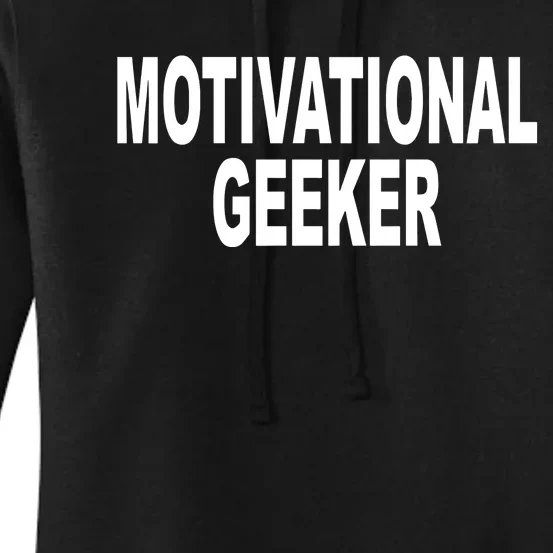 Cr1tter Motivational Geeker Women's Pullover Hoodie