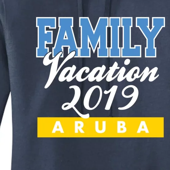 Cool Matching Group For 2019 Cool Gift Aruba Family Vacation Gift Women's Pullover Hoodie