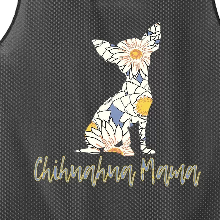 Chihuahua Mama Gifts For Lovers Mesh Reversible Basketball Jersey Tank