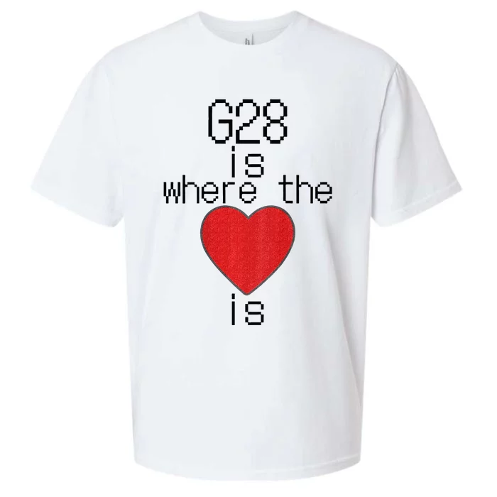 CNC Machinist G28 Home is where the heart is Sueded Cloud Jersey T-Shirt