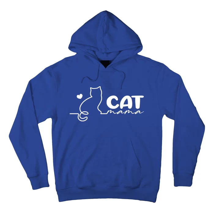 Cat Mama Gift For Cat Mama Cute Cat Mama Gift Hoodie