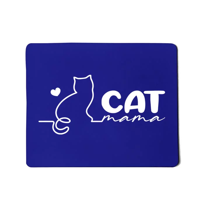 Cat Mama Gift For Cat Mama Cute Cat Mama Gift Mousepad