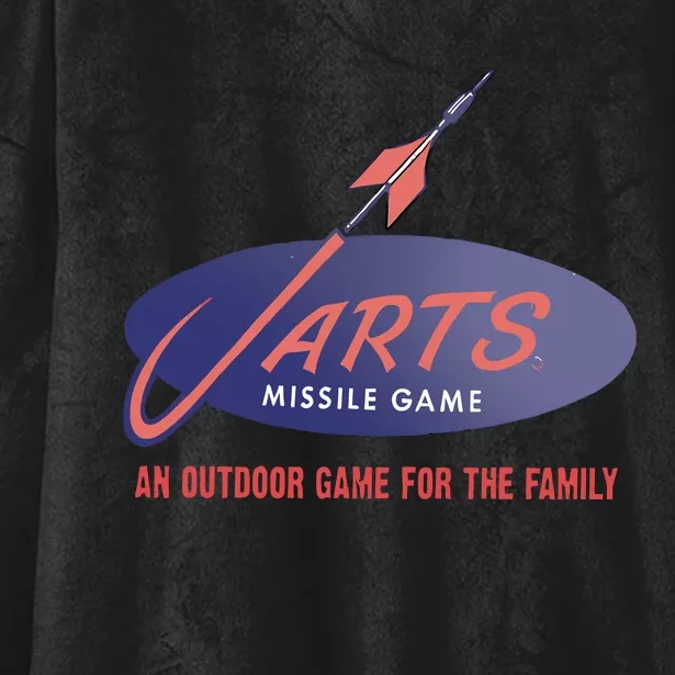 Carts Missile Game An Outdoor Game For The Family Hooded Wearable Blanket