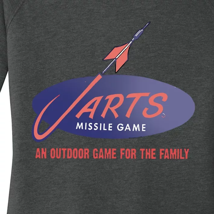 Carts Missile Game An Outdoor Game For The Family Women's Perfect Tri Tunic Long Sleeve Shirt