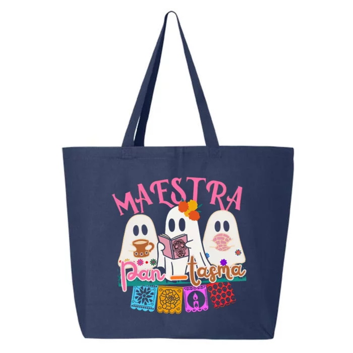 Cute Mexican Ghosts Spanish Teacher Boo Sheet Halloween Cute Gift 25L Jumbo Tote