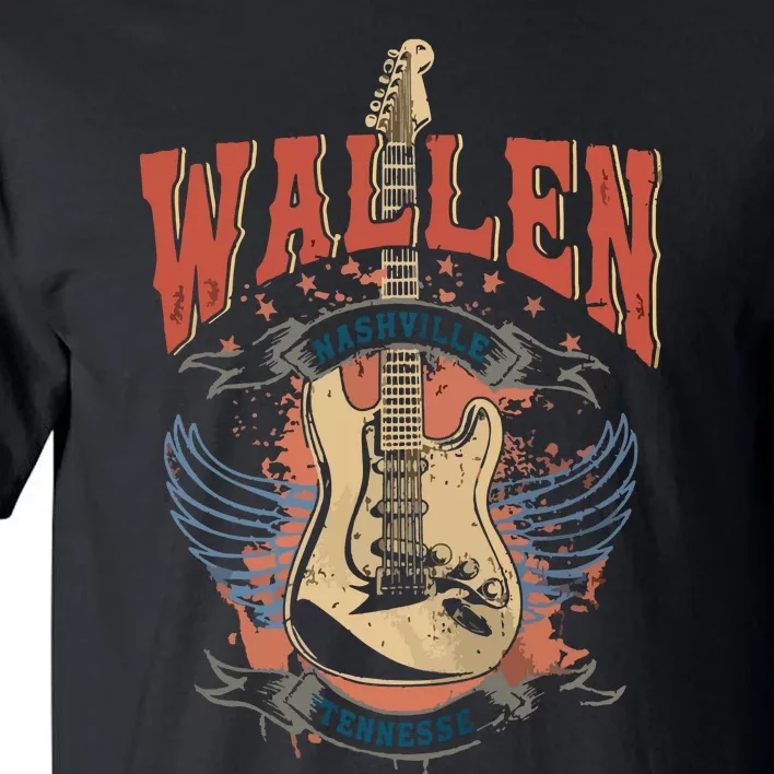 Country Music Guitar Tall T-Shirt