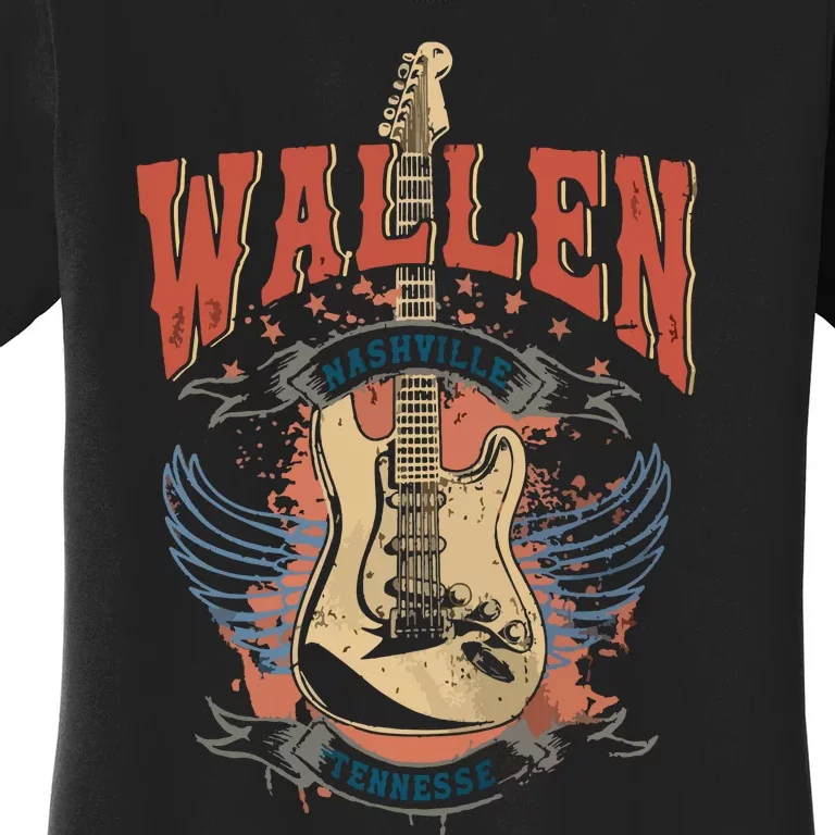 Country Music Guitar Women's T-Shirt