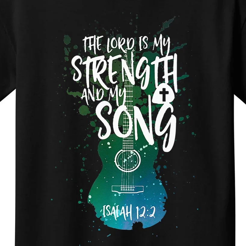 Christian Music Guitar Church Band Love God Kids T-Shirt