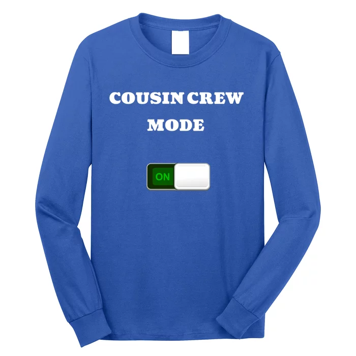 Cousins Matching Group Cousin Crew Gift Long Sleeve Shirt