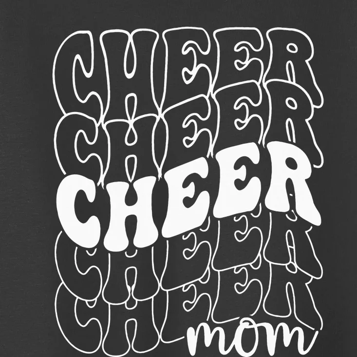 Cheer Mom Great Mama Mother's Day  Cheerleading Toddler T-Shirt