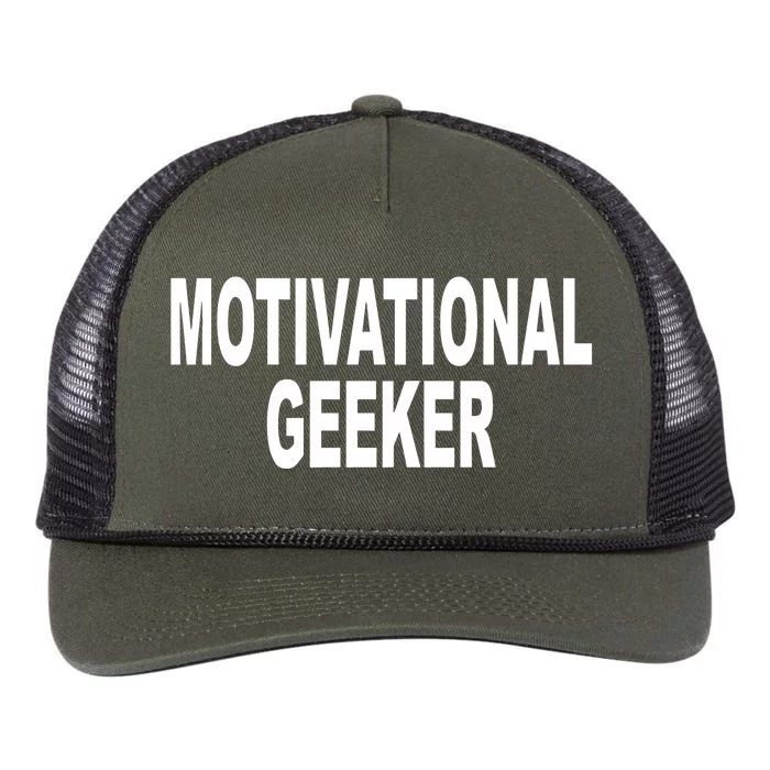 Cr1tter Motivational Geeker Retro Rope Trucker Hat Cap