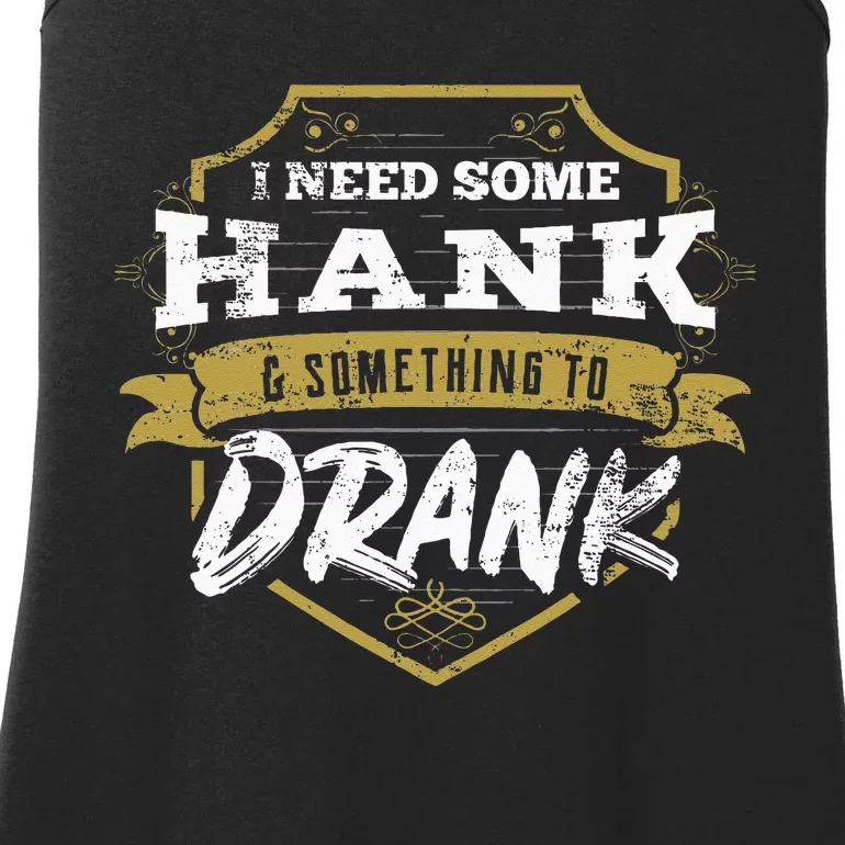 Country Music Gift Design Hank And Drank Gift Idea Ladies Essential Tank