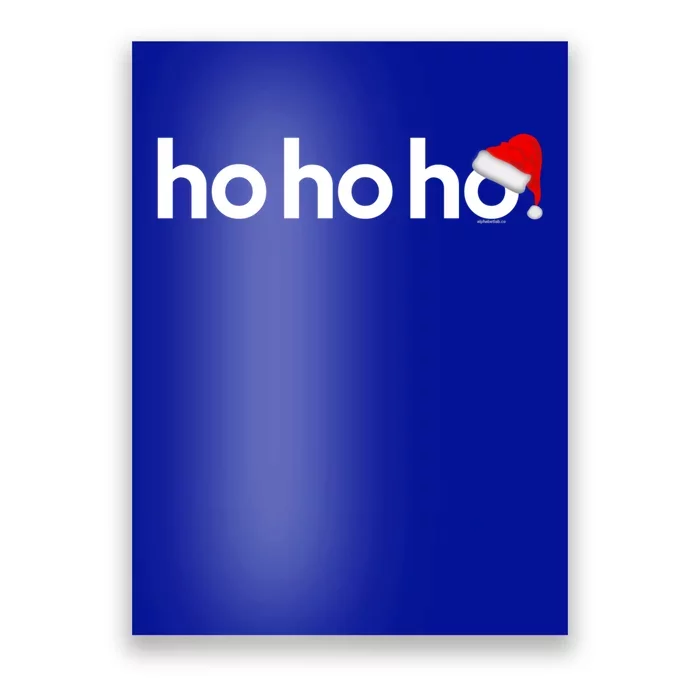 Christmas Meaningful Gift Ho Ho Ho Xmas Gift Idea Gift Poster