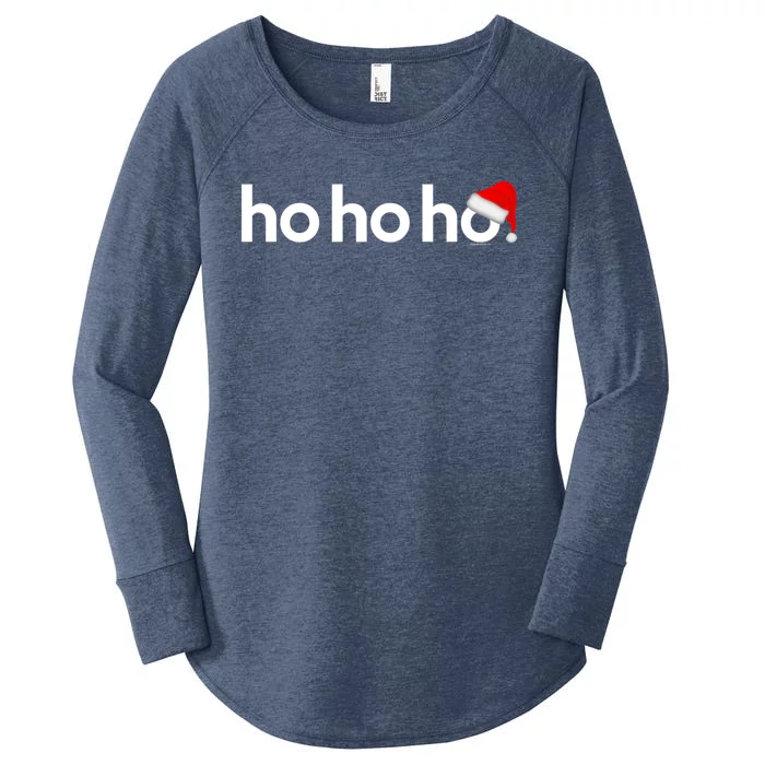 Christmas Meaningful Gift Ho Ho Ho Xmas Gift Idea Gift Women's Perfect Tri Tunic Long Sleeve Shirt