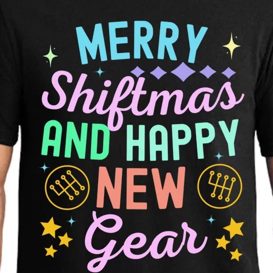 Christmas Manual Gearbox Merry Shiftmas And A Happy New Gear Pajama Set