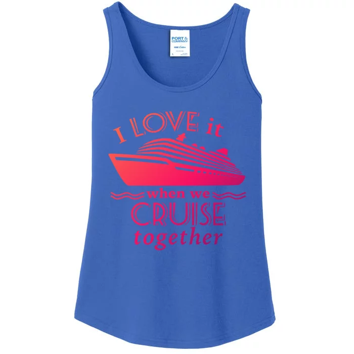 Cruise Meaningful Gift For Couples Who Love Cruising Together Gift Ladies Essential Tank